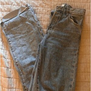 straight leg jeans